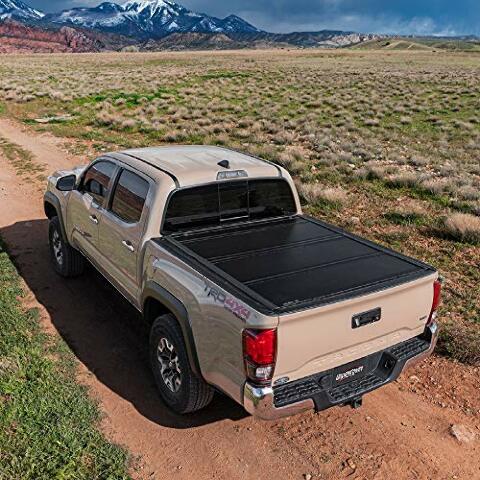 UnderCover Ultra Flex Hard Folding Truck Bed Tonneau Cover | UX3 | Compatible with  - 2018, 2019 - 2022 Dodge Ram 1500/2500/3500 (19-22 Classic Body) DS Bed 8' 2" Bed (98.3") 2009
