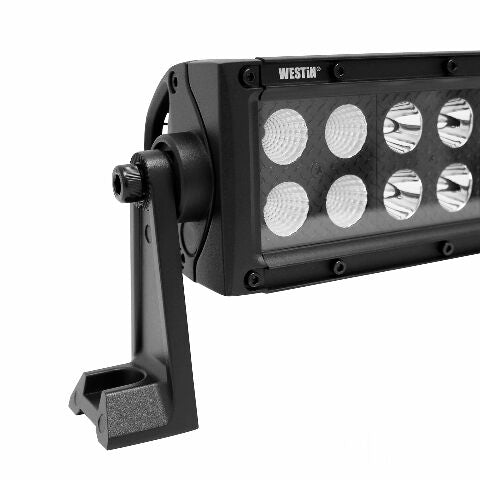 Westin 09-12212-20C B-Force Black Face 10 inch Double Row LED Light Bar with Combo Beam