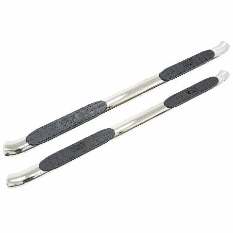 Westin 21-23720 PRO TRAXX 4 Oval Nerf Bars fits 2014-2018 Silverado Sierra 1500 2015-2019 Silverado Sierra 2500 3500 Crew Cab Polished Pair