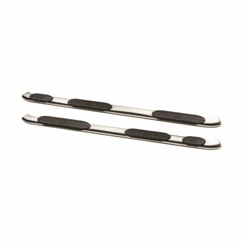 Westin 21-534170 PRO TRAXX 5 Oval Wheel to Wheel Nerf Bars fits 2007-2021 Tundra Double Cab 6'5" Bed Stainless Steel Pair