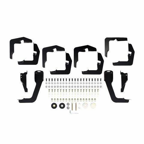Westin 21-534595 PRO TRAXX 5 Oval Wheel to Wheel Nerf Bars fits 2007-2019 Silverado Sierra 1500 2500 3500 6'5" Bed & Dually 8' Bed Extended Cab (Exc 2007 Classic) Black Pair
