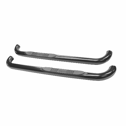 Westin 23-3695 E-Series 3 Round Nerf Bars fits 2005-2023 Tacoma Standard Cab Black Pair
