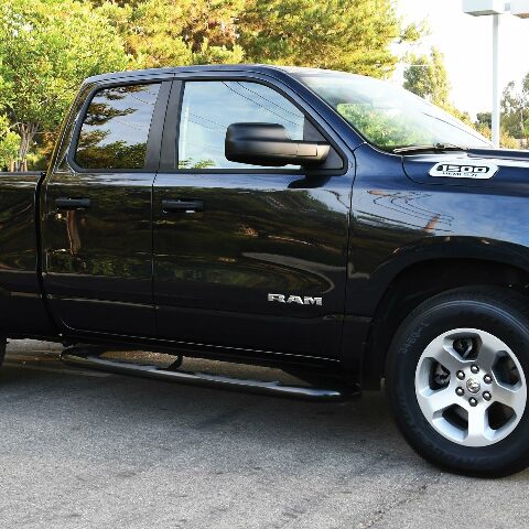 Westin 23-4085 E-Series 3 Nerf Step Bars fits 2019-2023 Ram 1500 Crew Cab (Excl. Ram 1500 Classic) Black 1 Pair