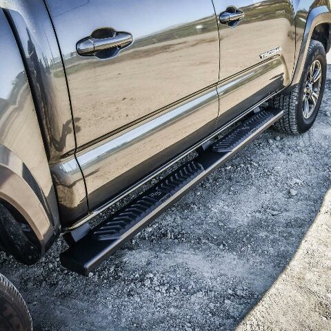 WESTIN 28-51135 R5 Nerf Bars fits 2005-2023 Tacoma Double Cab Black Pair