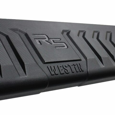 Westin 28-534315 R5 Modular Wheel to Wheel Nerf Bars fits 2009-2018 Ram 1500 Quad Cab 6'5" Bed Crew Cab 5'5" Bed 2019-2024 Ram 1500 Classic Quad Cab 6'5" Bed Crew Cab 5'5" Bed Black Pair