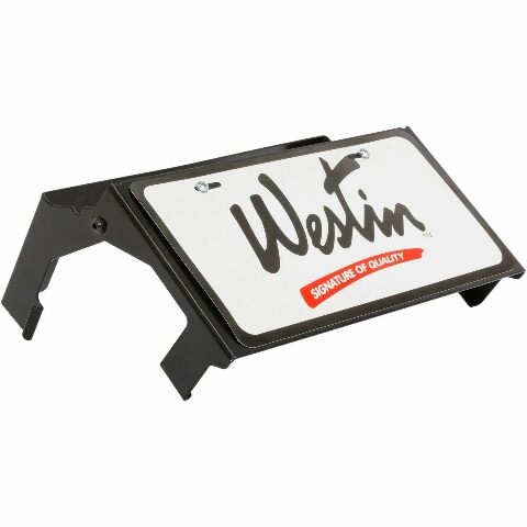 Westin 46-20055 Winch Mount License Plate Relocator Use with Roller Fairlead Winches