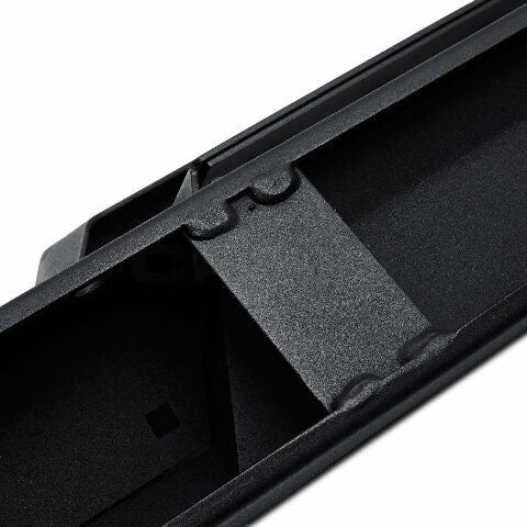 Westin 56-132952 HDX Stainless Drop Nerf Step Bars fits 2007-2018 Wrangler JK Unlimited 4dr Textured Black 1 Pair