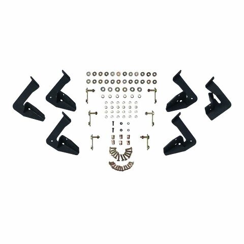 Westin 56-137252 HDX Stainless Drop Nerf Step Bars fits 2007-2018 Silverado Sierra 1500 2500 3500 Crew Cab (Excl. 2007 Classic) Textured Black 1 Pair