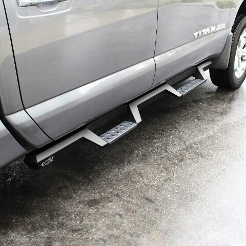 Westin 56-140252 HDX Stainless Drop Nerf Step Bars Fits 16-22 Titan Titan XD