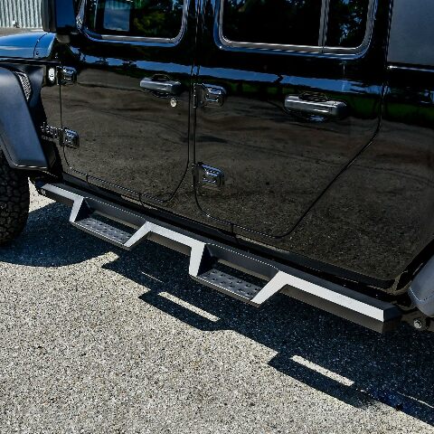 Westin 56-14165 HDX Drop Nerf Step Bars fits 2020-2023 Gladiator Textured Black 1 Pair