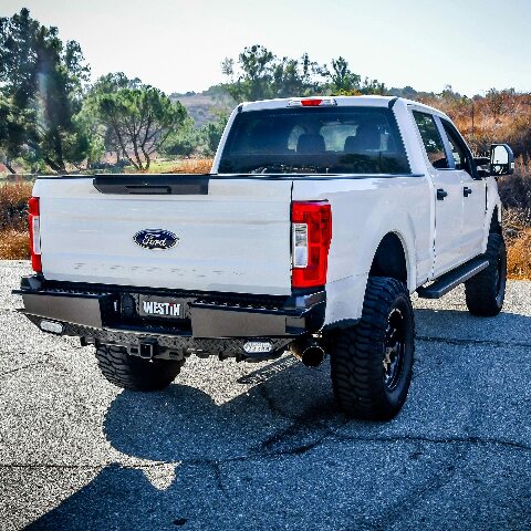 Westin 58-341125 HDX Bandit Rear Bumper Fits F-250 Super Duty F-350 Super Duty