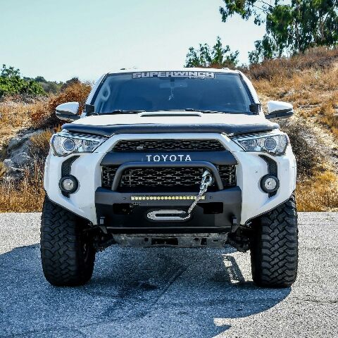 Westin 58-411155RBK Pro-Series Front Bumper fits 2014-2024 4Runner (Exc Limited & Nightshade)