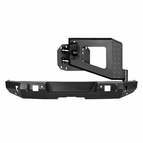 Westin 59-82055 WJ2 Rear Bumper fits 2018-2025 Wrangler JL with Tire Carrier with Sensors