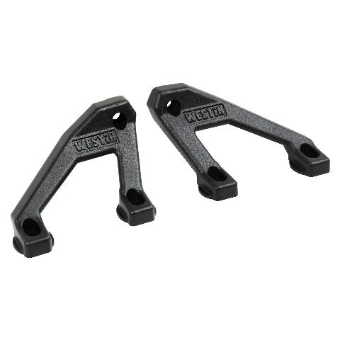 Westin 62-41075 Cowl Mount LED Light Brackets fits 2018-2025 Wrangler JL 2020-2025 Gladiator (Exc Mohave, Rubicon 392 and 4xe)