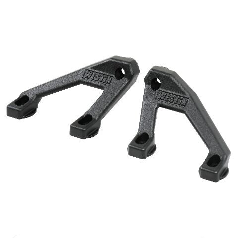 Westin 62-41075 Cowl Mount LED Light Brackets fits 2018-2025 Wrangler JL 2020-2025 Gladiator (Exc Mohave, Rubicon 392 and 4xe)