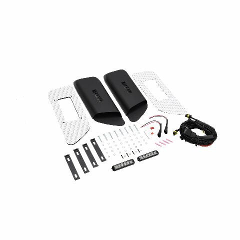 Westin 62-41115 LED Hood Scoops Compatible with Wrangler JL 2-Door Wrangler JL Unlimited 4 Door (Excl Sport, Sport S and Sahara)  Gladiator (Exc Sport, Sport S, Overland, North Edition) 2020-2025