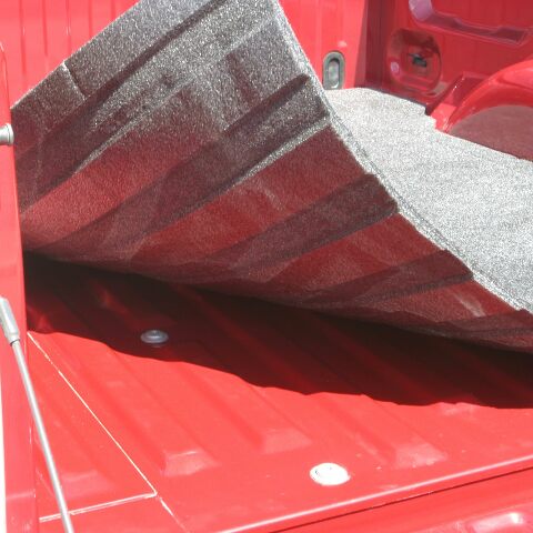 Bedrug Classic Bed Mat | 2005 - 2023 Toyota Tacoma 5' Bed (Tailgate Mat Sold Separately) (Models with Spray-In or No Bed Liner), Charcoal Grey | BMY05DCS