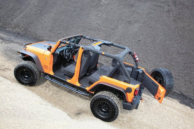 Bedrug BTJK07F4 Set of Grey BedTred Liners fits 2007 2018 Wrangler JK 4 Door - Fully Waterproof & Mold Resistant - Custom Molded - Non Skid Texture