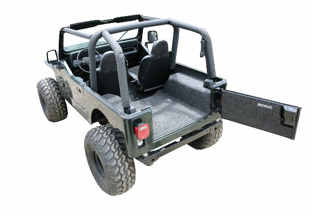 BedRug Jeep Combo Kit - BedRug CBRCJ76 Compatible with CJ-7 With Gussets 1976-80