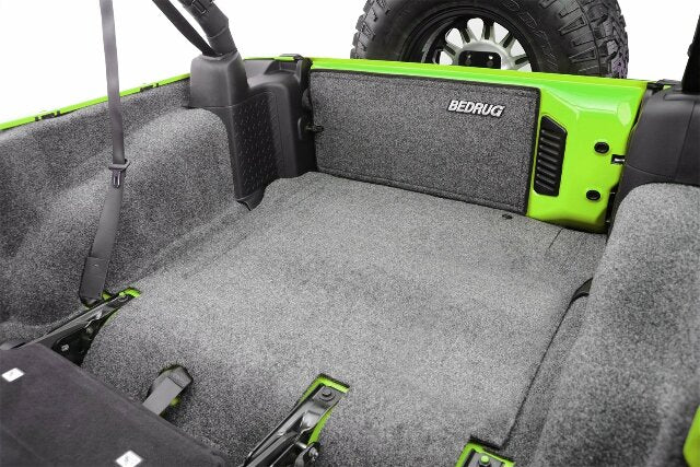 BedRug Jeep Combo Kit - BedRug CBRJK112 Compatible with + JK 2 Dr (Includes Front and Cargo Kit) 2011