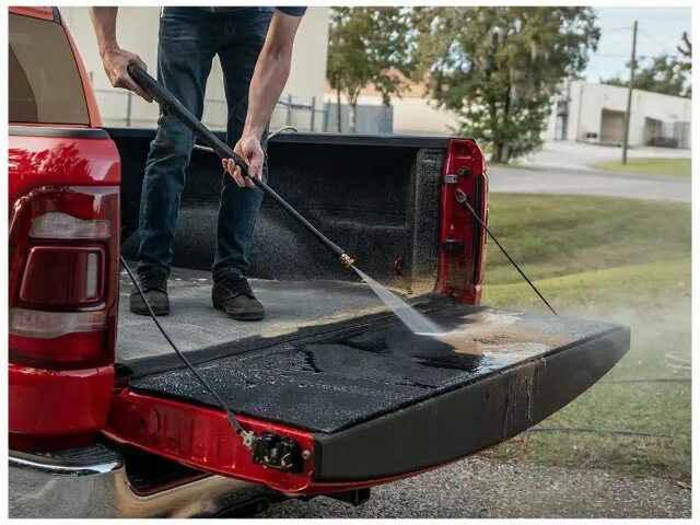 Bedrug Impact Bed Liner | Compatible with -  Ford F - 250, F - 350 Super Duty 98.1 Bed (Compatible with Spray-in Bed Liners, #BRZSPRAYON is required), Charcoal Grey | ILQ17LBK 2024