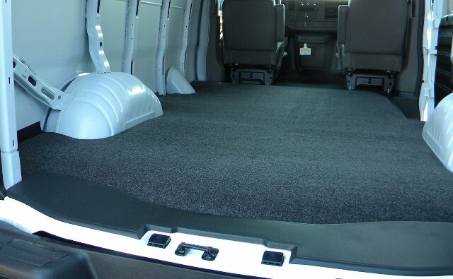 Bedrug / VanRug | Compatible with -  TRANSIT MWB (FS), Charcoal Grey | VRFT15M 2024