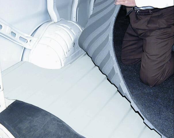 Bedrug / VanRug | Compatible with -  TRANSIT MWB (FS), Charcoal Grey | VRFT15M 2024