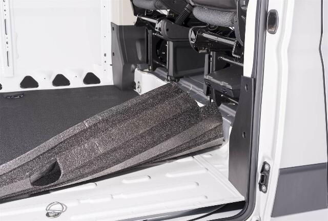 Bedrug VanTred | Compatible with -  Ram ProMaster 159" WB Extended, Charcoal Grey | VTDP14LX 2024