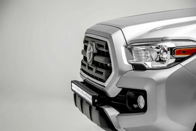 ZROADZ 2018-2022 Toyota Tacoma Front Bumper Center LED Bracket to Mount 30 Inch LED Light Bar - Z329511