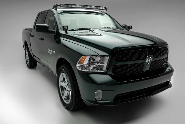 ZROADZ Front Roof Mounted LED Bar Kit - Compatible w/ 2009-2018 Dodge Ram 1500 Complete Kit with Mounting Brackets, 50 Inch Curved Zroadz Led light bar & Wiring Harness- PN #Z334521-KIT-C