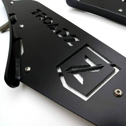 ZROADZ Front Roof LED Mounting Bracket - Compatible w/ 2019-2022 Dodge Ram 1500 - to Mount (1) 50 Inch or Similar Style Curved LED Light Bar (Not Included) - PN #Z334721, Black