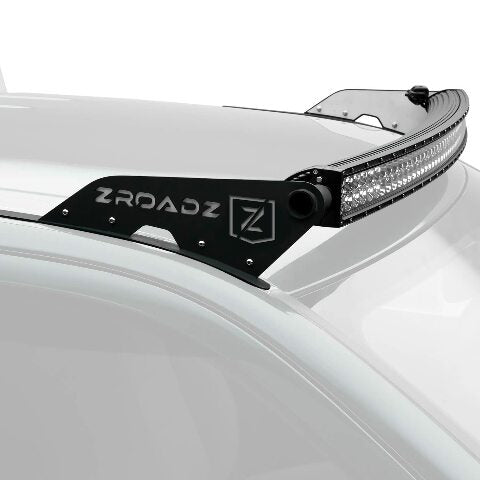 ZROADZ Front Roof Mounted LED Bar Kit - Compatible w/ 2019-2022 Dodge Ram 1500 Complete Kit with Mounting Brackets, 50 Inch Curved Led Light bar & Wiring Harness- PN #Z334571-KIT-C