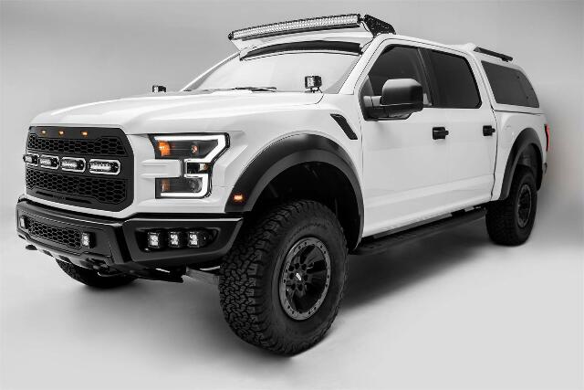 ZROADZ Z335662-KIT-C Front Roof LED Kit; Incl. [1] 52 in. LED Curved Double Row Light Bar and Universal Wiring Harness;