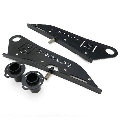 ZROADZ Front Roof LED Mounting Bracket - Compatible w/ 2005-2022 Toyota Tacoma - to Mount (1) 40 Inch ZROADZ or similar style Curved LED Light Bar (Not Included) - PN #Z339401