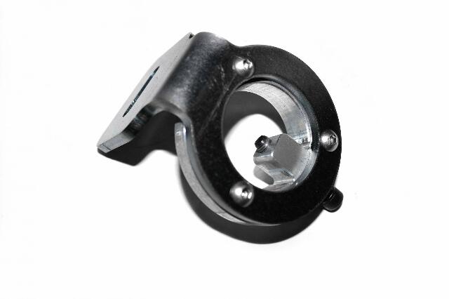 ZROADZ Universal Roof Mount Bracket - to Mount 3 Inch LED Pod Light or GoPro Camera Mount - Mild Steel Gloss Black Finish - Bolt-On Easy Installation - PN #Z350003