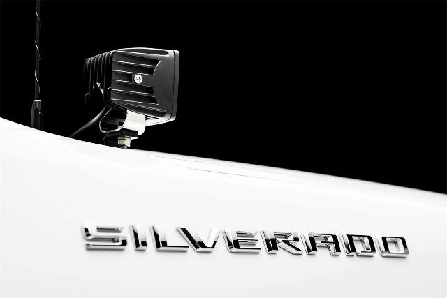 ZROADZ Ditch Hood Hinge LED Kit - Compatible w/ 2019-2022 Chevy Silverado 1500 - Incl. (2) 3 Inch LED Pod Lights - Mild Steel Gloss Black Finish - Bolt-On Easy Installation - PN #Z362181-KIT2