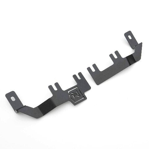 ZROADZ Ditch Hood Hinge LED Mounting Bracket - Compatible w/ 2015-2020 Chevy Colorado - to Mount (2) 3 Inch LED Pod Lights - Mild Steel Gloss Black Finish - Bolt-On Easy Installation - PN #Z362671