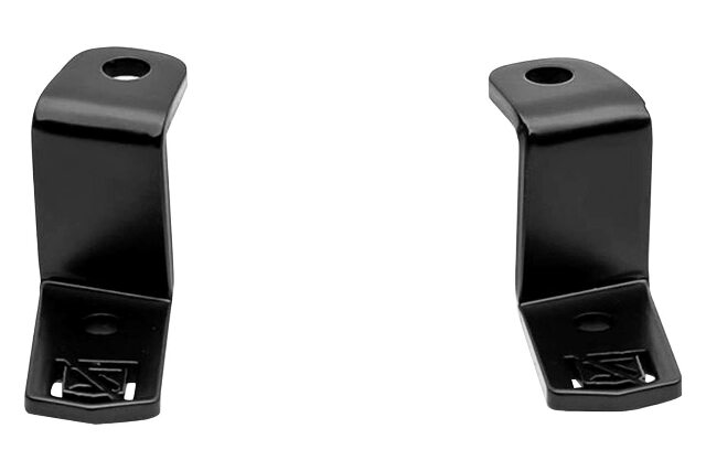 ZROADZ Ditch Hood Hinge LED Mounting Bracket - Compatible with Ford  F150 - to Mount (2) 3 Inch LED Pod Lights - Mild Steel Gloss Black - Bolt-On Easy Installation - PN #Z365711 2018-2020