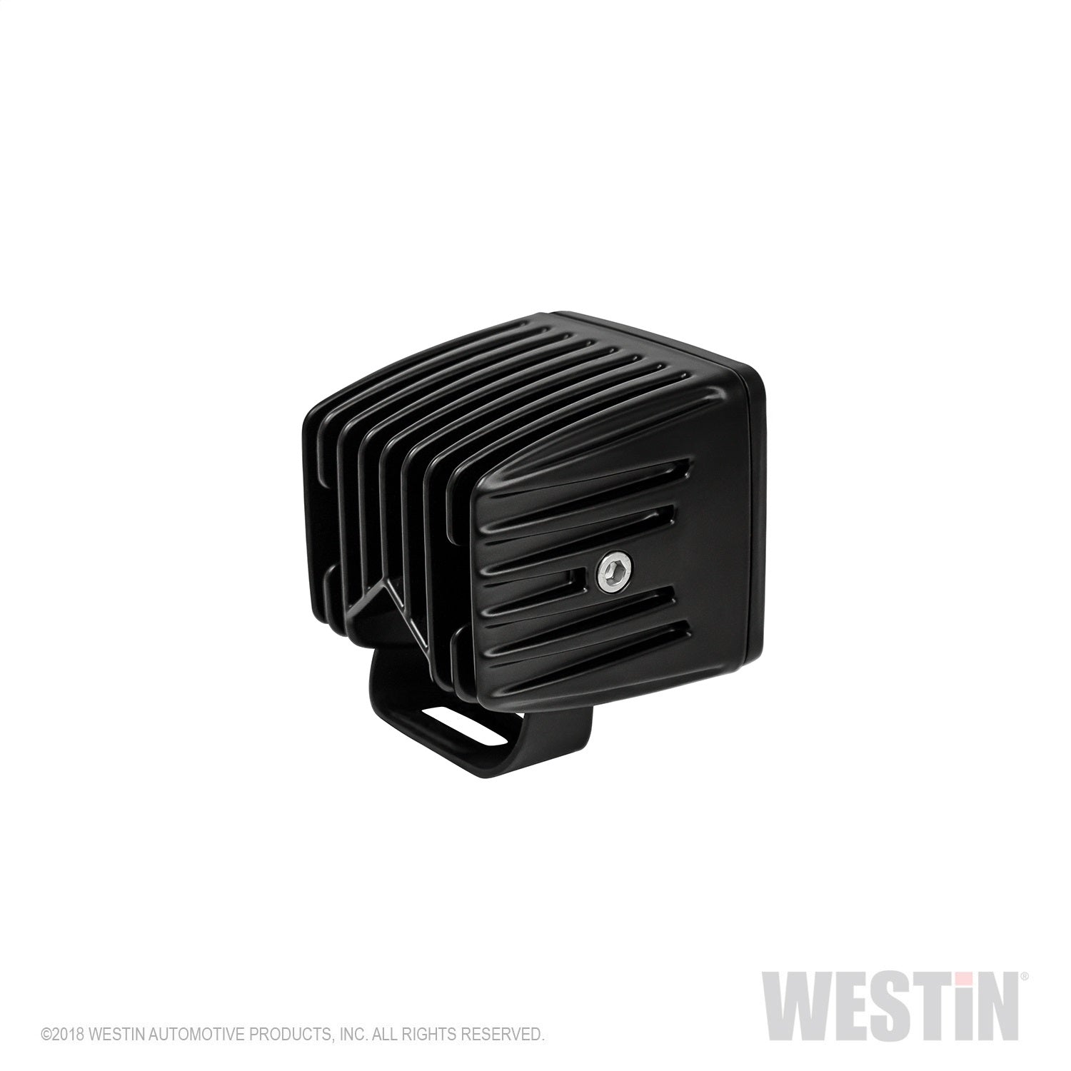 Westin 09-12200B-PR HyperQ LED Auxiliary Lights Flood Beam 3.2x3 in. 5W (Set of 2)