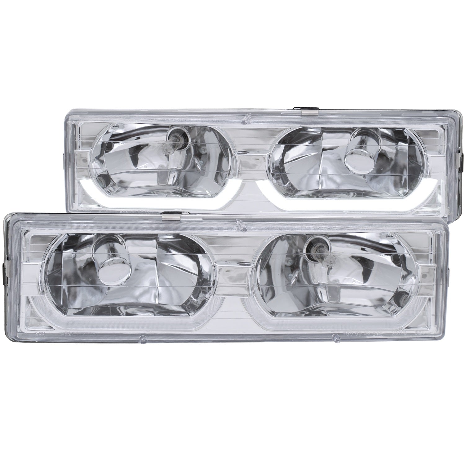 Anzo USA 111300 Crystal Headlight Set
