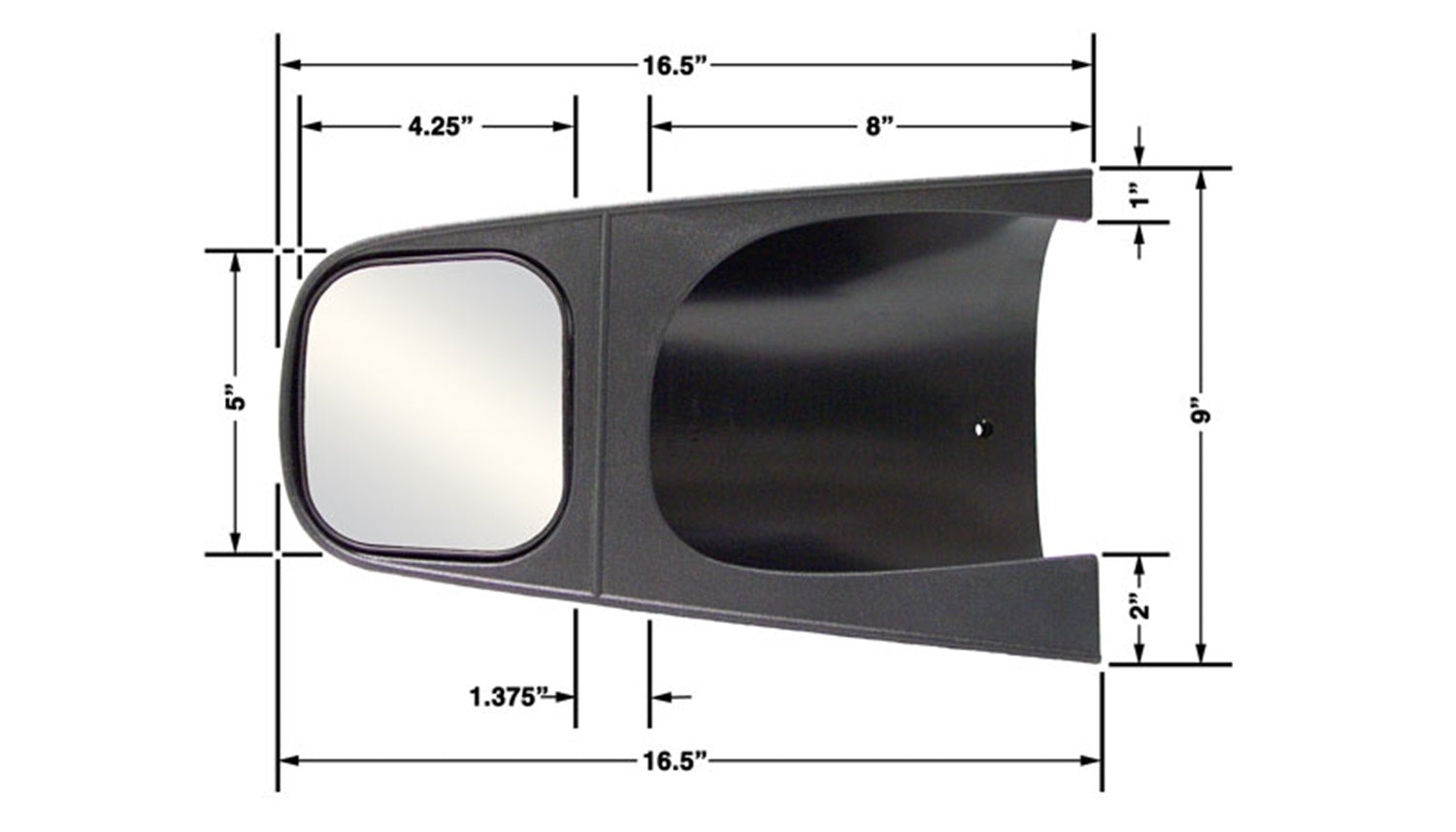 97-03 Ford ld electric tow mirror pair