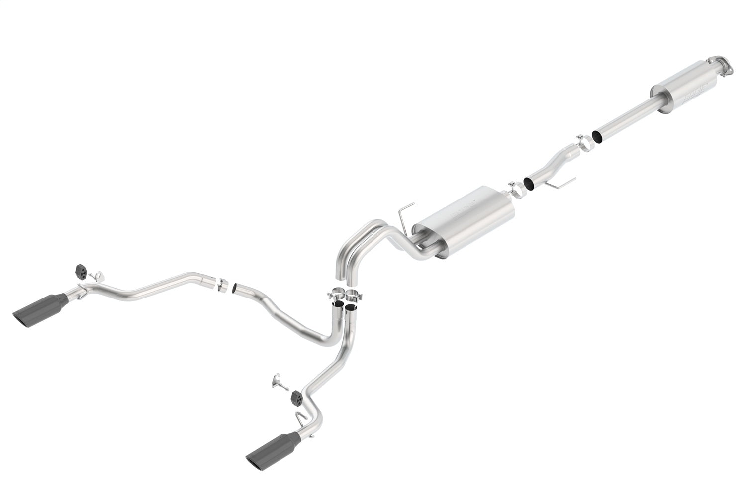 Borla 140614BC Touring Cat-Back Exhaust System Fits 15-20 F-150