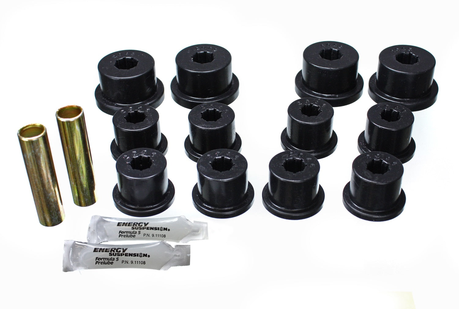 Energy Suspension 1.2101G Leaf Spring Bushing Set Fits 86-95 Samurai