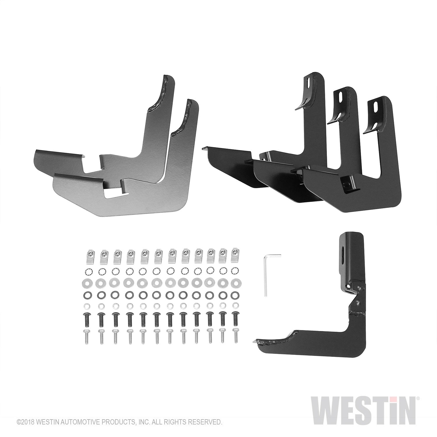 Westin 21-53945 PRO TRAXX 5 Oval Nerf Step Bars