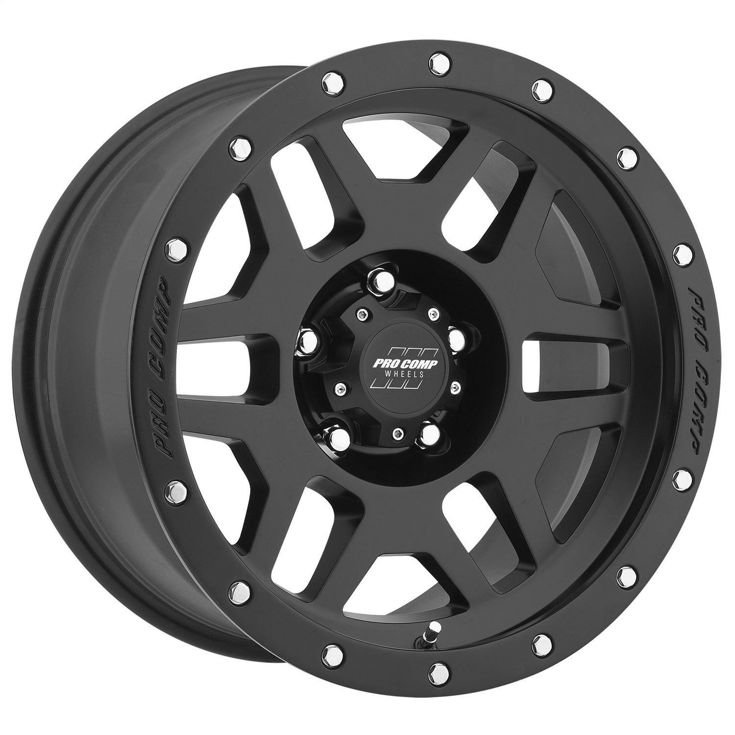 Pro Comp Wheels 5041-897350 Phaser Series 41 Satin Black Finish