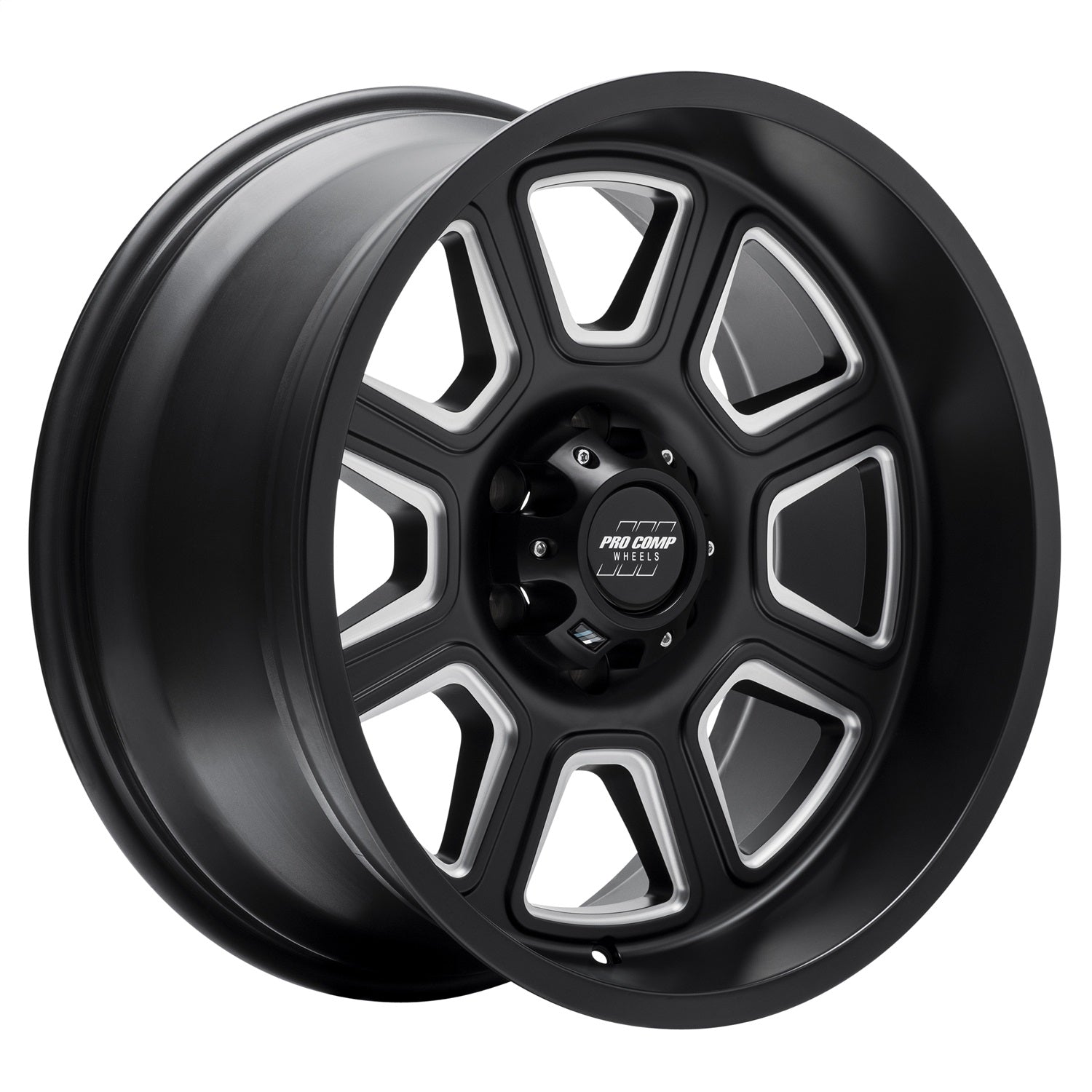 Pro Comp Wheels Gunner Black Wheel with Painted (20 x 10. inches /6 x 5 inches, -18 inches Offset)
