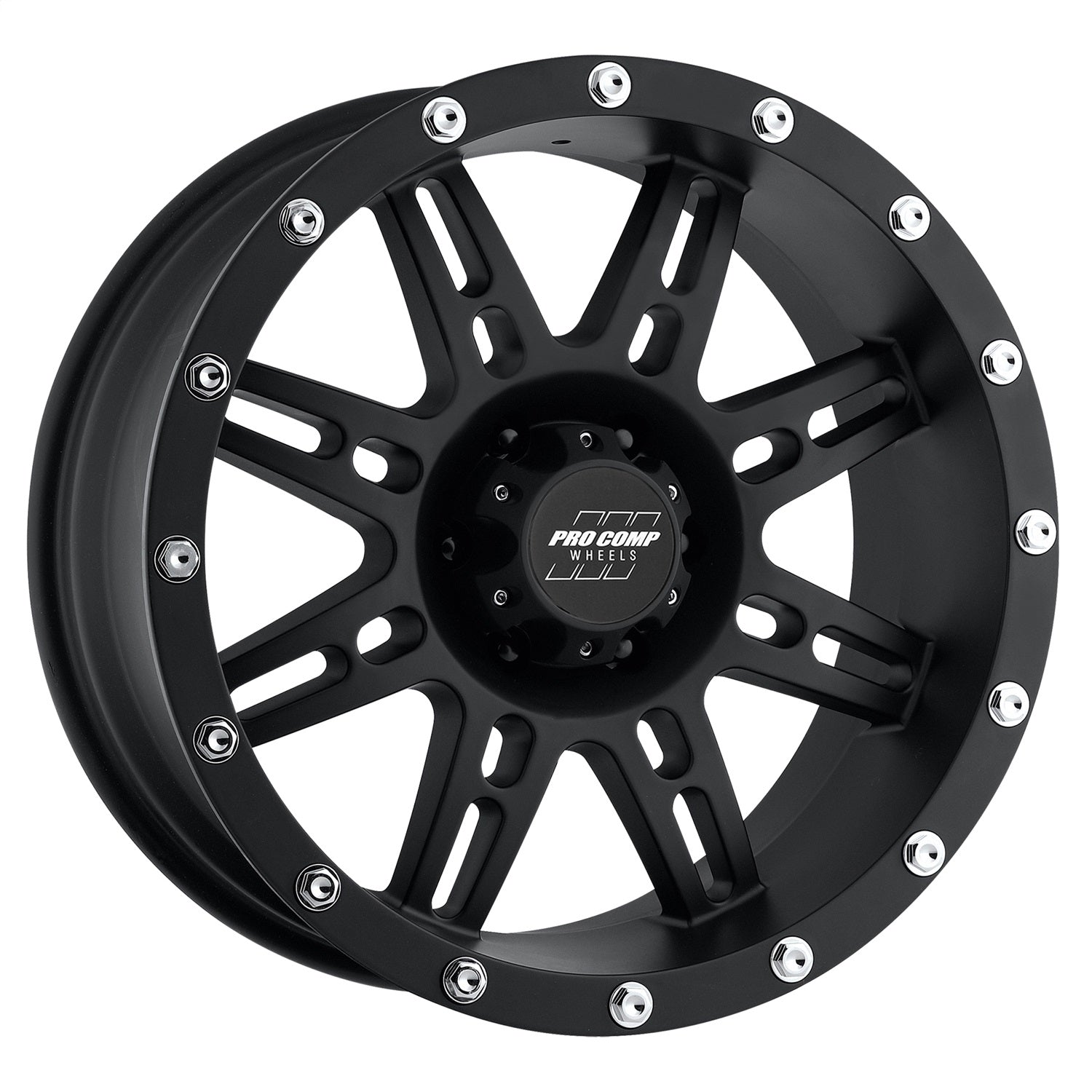 Pro Comp Wheels 7031-7936 Stryker Series 7031 Matte Black