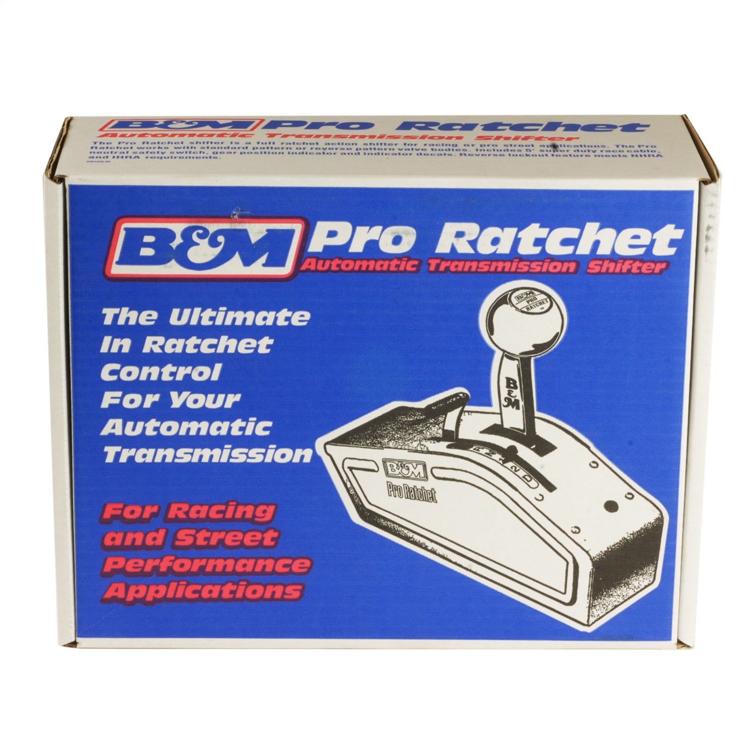 B&M 80842 Pro Ratchet Automatic Shifter for 3 and 4 Speed Transmission