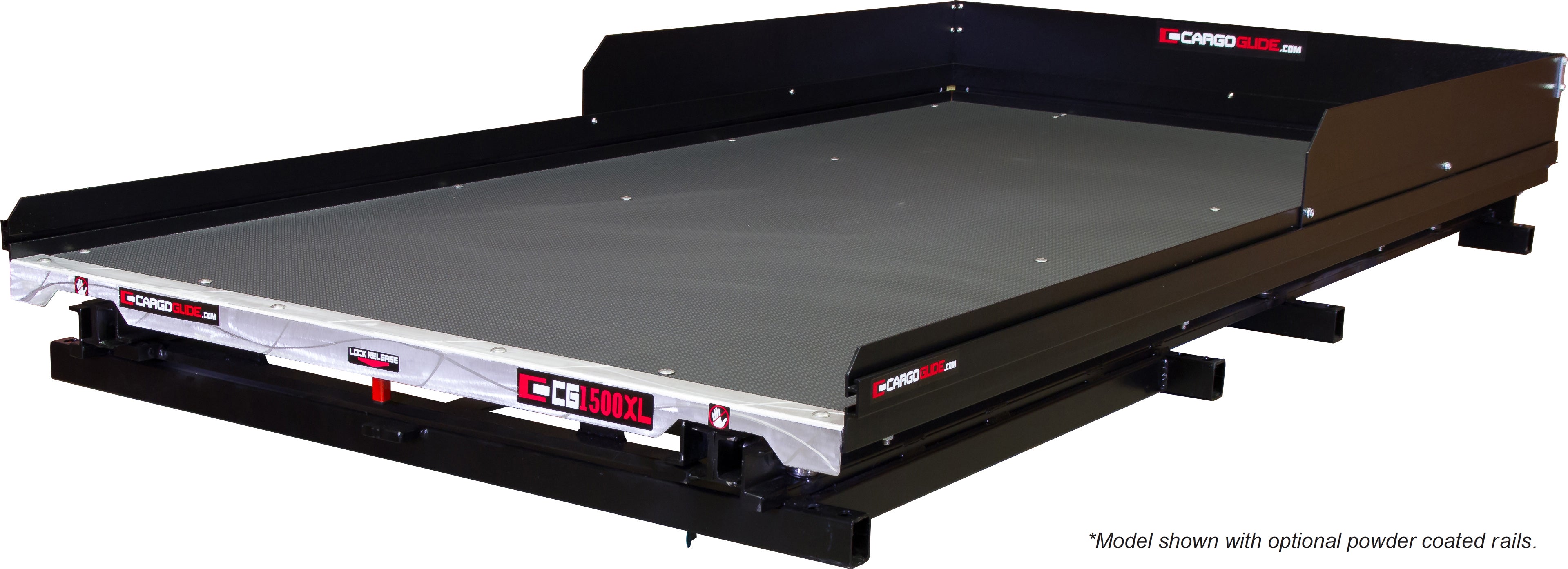 CargoGlide CG1500XL-6348, Slide Out Cargo Tray - 1500 lb capacity.