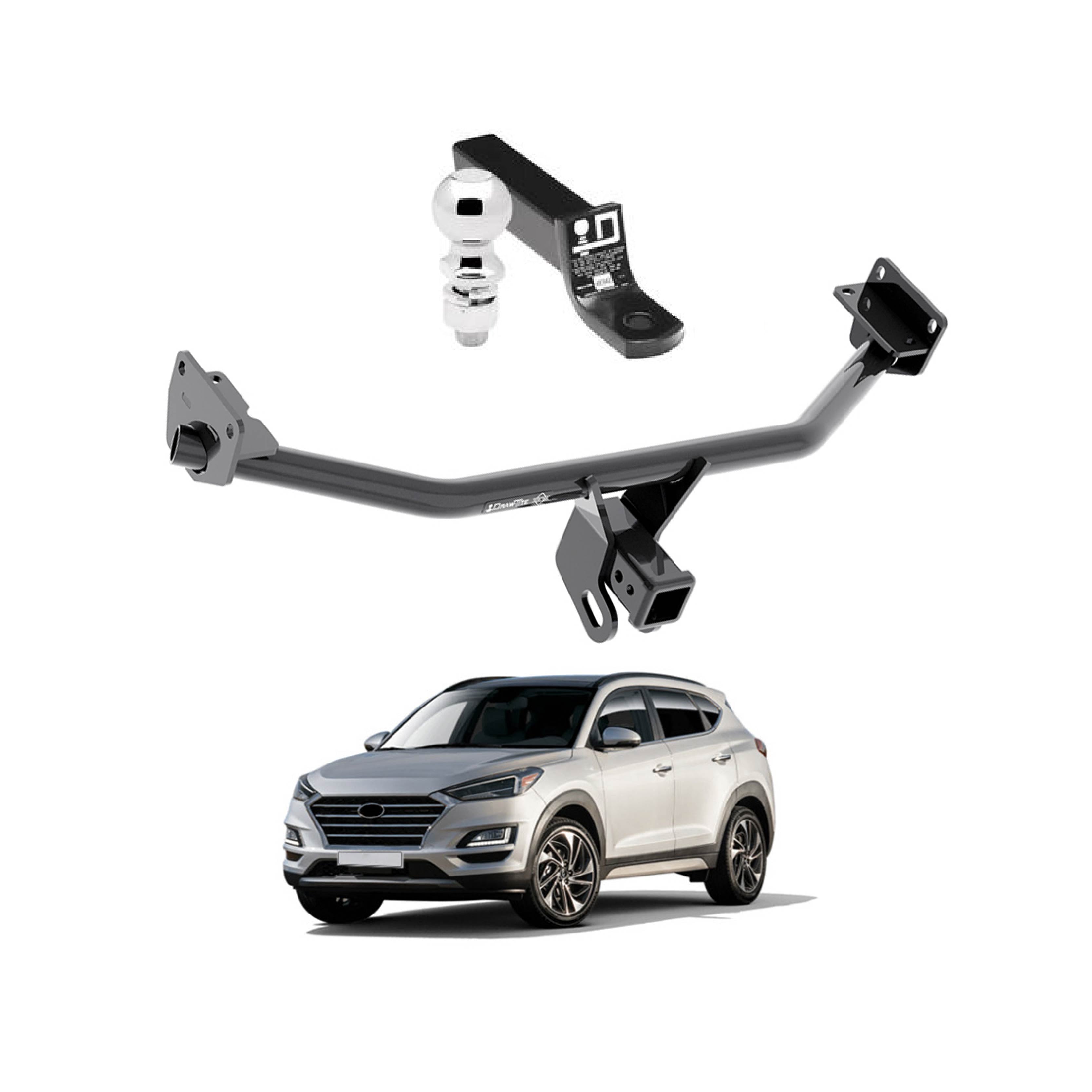 Draw Tite Towing Kit (Frame Receiver + Ball Mount) for 2016-2019 Hyundai Tucson